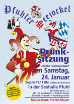 Plakat - Prunksitzung 2015