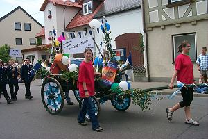 die Jugend der Feuerwehrkapelle