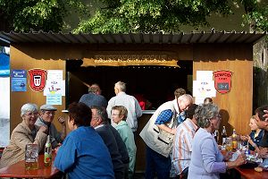 Stand der  Feuerwehrkapelle