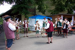 die Mittelalterliche Bläsergruppe des Posaunenchors