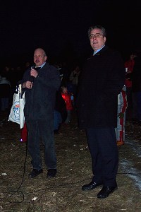 Herr Schäufele und Oberbürgermeister Gerold Noerenberg