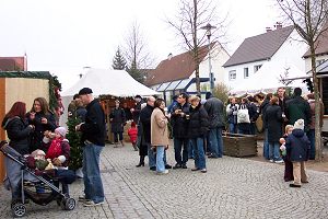 Viele Pfuhler treffen sich hier