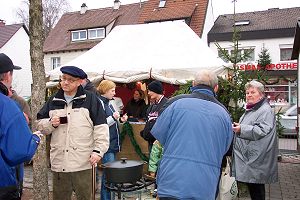 auf dem Pfuhler Weihnachtsmarkt