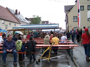 Blick in die Hauptstraße