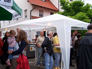 am Pils-Stand