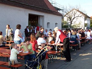 vor dem Zehentstadel