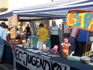 der Stand des EC-Jugendkreises