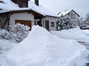 gewaltige Schneeberge