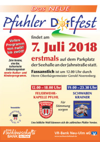 42. Pfuhler Dorffest - Parkplatz Seehalle